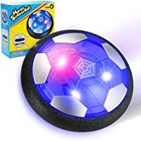 Los mejores  - EXTSUD Balón Fútbol Flotante- Pelota de Air Fútbol con Protectores de Espuma Suave y Luces LED- Juguete Deportivo para…